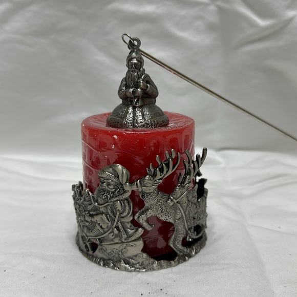 Santa Claus candle set - Picture 3 of 7